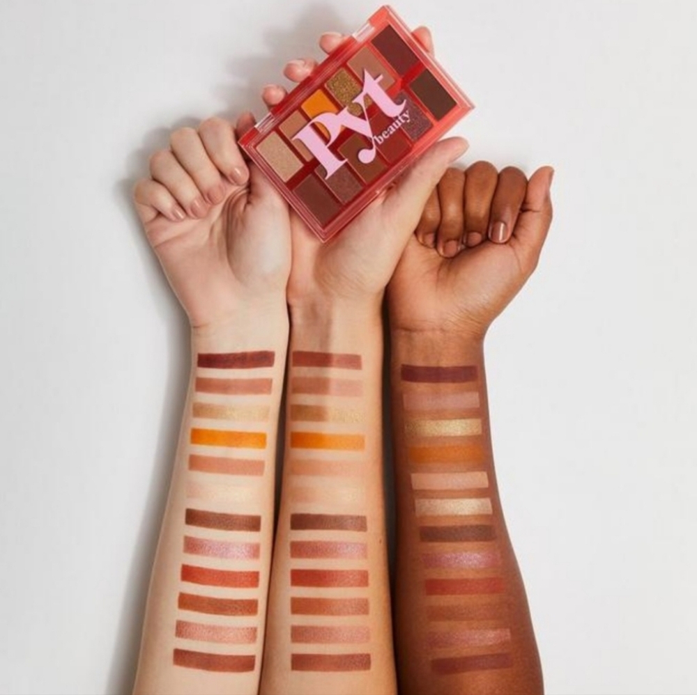PYT The Upcycle Palette Warm Lit Nude Eyeshadow